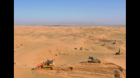 宁夏首个腾格里沙漠新能源基地项目